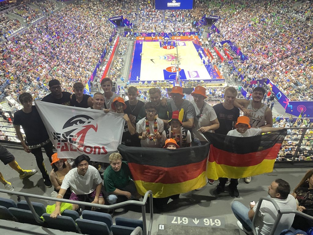 Soest Falcons bei Basketball EM in Köln
